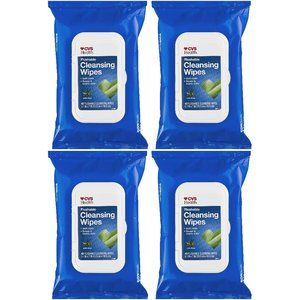 Qty (168) Flushable Cleansing Moist Wet Wipes